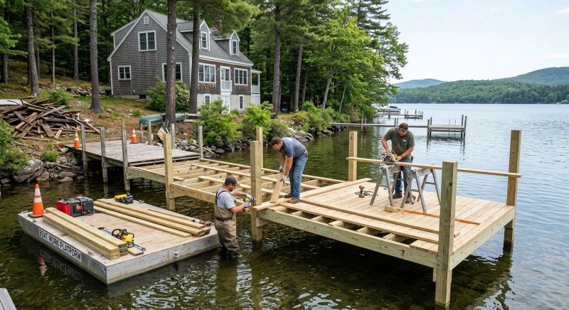 Boat Dock Installation in Olathe, KS