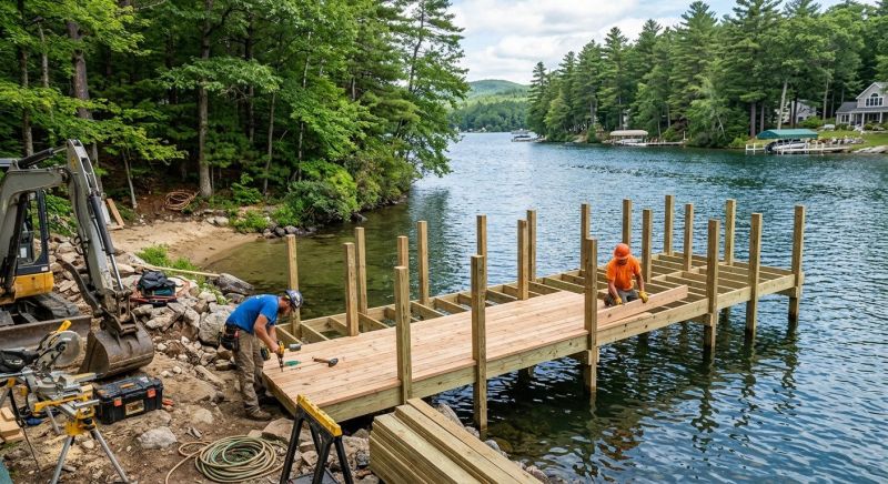 Boat Dock Installation in Olathe, KS