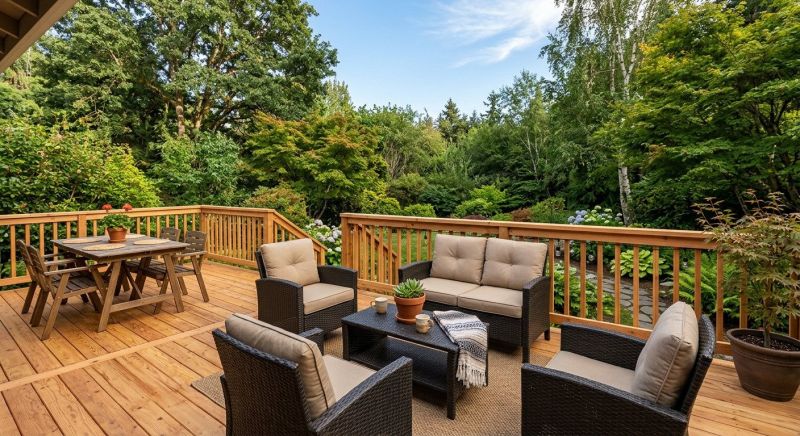 Wooden Patio Installation in Norwalk, CT
